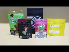 1 กรัม ขนาดเล็ก กระเป๋ากันเด็กสีดํา พร้อมล็อคซิปพลาสติกที่ยืนเอง