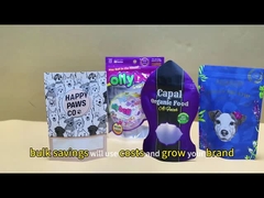 โลโก้ที่กําหนดเอง สะอาด / ใส / แมท / Frosted ปิดตัวเองทนทาน Zip Lock อาหาร ถุงพลาสติก