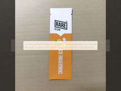 ถุงบรรจุภัณฑ์บุหรี่ไฟฟ้าแบบปรับแต่งได้ ทนทาน สำหรับการจัดเก็บที่ปลอดภัย, ขนาดและการพิมพ์แบบกำหนดเอง, ทนทานและป้องกันการรั่วซึม