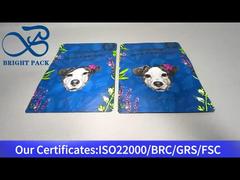 อาหารสัตว์เลี้ยง ยืนขึ้น ซิปเปอร์กระเป๋า