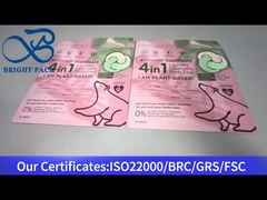 ถุงซิปล็อคแบบตั้งได้สำหรับผลิตภัณฑ์ซักผ้า