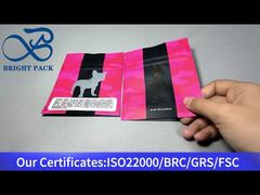 ถุงซิปตั้งได้สำหรับกัญชาพร้อมหน้าต่างใส