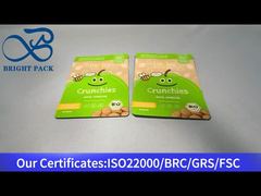 ถุงซิปตั้งได้สำหรับขนมกรุบกรอบ