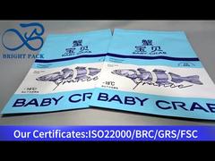 stand up ziplock bag for patagonian toothfish