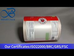 transparent packaging roll film 