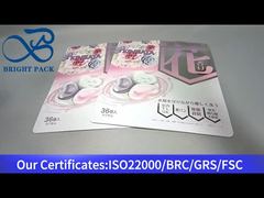 stand up ziplock bag for floral-scented detergent