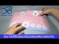 pink laundry pods stand up bag