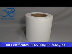 white glassine paper roll film