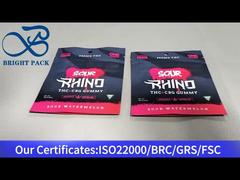 small child resistant packaging bag 10g