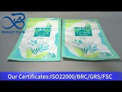 ถุงพลาสติกตั้งได้สีขาวสำหรับเม็ดซักผ้า 400 กรัม