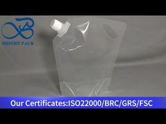 ถุงใส่ของเหลวแบบใสพร้อมหัวจ่าย ราคาส่ง