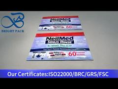 ถุงพลาสติกผนึกแบบตั้งได้สีม่วง