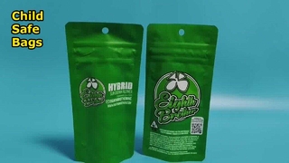 ผู้ค้าส่งถุงทนเด็กที่ได้รับสิทธิบัตรของสหรัฐอเมริกา การปฏิบัติตามข้อกำหนดของสหรัฐอเมริกาสำหรับความต้องการบรรจุภัณฑ์กัญชา