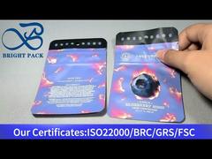 ถุง Ziplock ทนเด็กแบบกำหนดเองที่ได้รับสิทธิบัตรจากสหรัฐอเมริกา