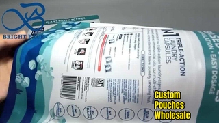 พิมพ์แบบกำหนดเอง Stand Up Pouch ขายส่ง