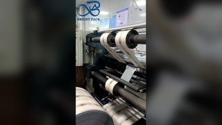 ฟิล์มม้วนพิมพ์สีออกแบบเองฟิล์มแพ็คอาหารสุญญากาศ