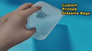 โรงงานจีนปรับแต่งการพิมพ์ถุงกระดาษ glassine ขายส่ง