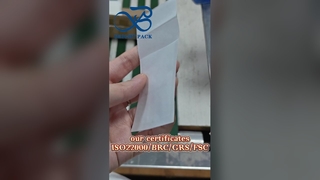 ถุงกระดาษกลาสซีนกันฝุ่น: พิมพ์แบบกำหนดเองสำหรับร้านขายยาและแบรนด์ผ้า