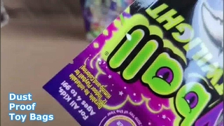 ถุงพลาสติกอลูมิเนียมทนทานสำหรับเก็บของเล่นและบรรจุภัณฑ์ผลิตภัณฑ์สำหรับเด็กกันฝุ่น