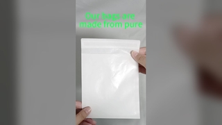 ถุงกระดาษ Glassine แบบกำหนดเองพร้อมฝาปิดแบบลอกและซีลแบบมีกาวในตัว ย่อยสลายได้ 100% และปรับแต่งได้