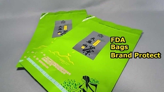 ถุงพลาสติกพิมพ์ลายที่ผนึกได้ตามมาตรฐาน FDA