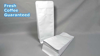 ถุงกาแฟก้นแบนแบบผนึกพร้อมวาล์ว