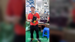 ถุงกาแฟพร้อมวาล์วสุญญากาศสำหรับเมล็ดกาแฟคั่ว