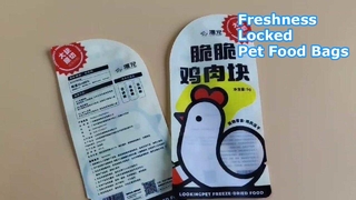 ถุงอาหารแห้งสำหรับสัตว์เลี้ยงแบบกั้นออกซิเจนเพื่อความสดใหม่และขายส่งจำนวนมาก