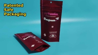 บรรจุภัณฑ์ที่ทนต่อเด็กจำนวนมากที่ได้รับการจดสิทธิบัตรของสหรัฐอเมริกาสำหรับแบรนด์กัญชาทั่วโลก