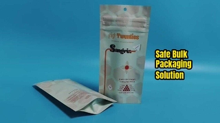 ถุง Mylar กัญชาที่ได้รับการรับรองจากสหรัฐอเมริกาสำหรับร้านขายยาจำนวนมาก