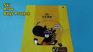 ถุงพลาสติกอะลูมิเนียมทนทานสำหรับเก็บเชือกกระโดดและบรรจุภัณฑ์ขายส่ง