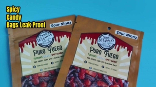 ถุงซิปใส่ขนมรสเผ็ดป้องกันการรั่วเพื่อความสดใหม่และโซลูชั่นการจัดเก็บที่ปลอดภัยสำหรับเด็ก