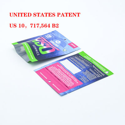 กระเป๋า Mylar ที่กันกลิ่นและปลอดภัยสําหรับเด็ก สําหรับบรรจุบุหรี่