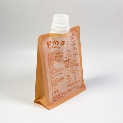 โลโก้ Custom Printed Spout Bag Food Flip Spray Spout Bag อาหาร ถุงบรรจุน้ําผึ้ง