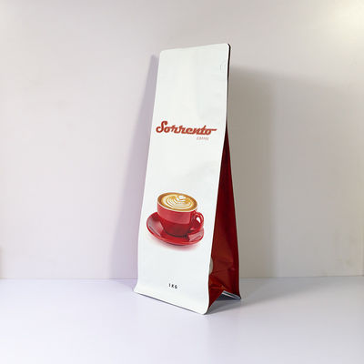 วาล์วออกแบบหนึ่งทาง ถุงเก็บถั่วกาแฟรักษาความสดใส หอม 1 กิโลกรัม 5 ปอนด์