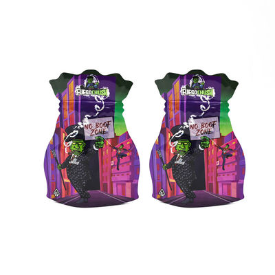 Weed Mylar ถุงเก็บอาหาร ปลอดภัยสําหรับเด็ก 15x20 ซม ป้องกันการปรับเปลี่ยน