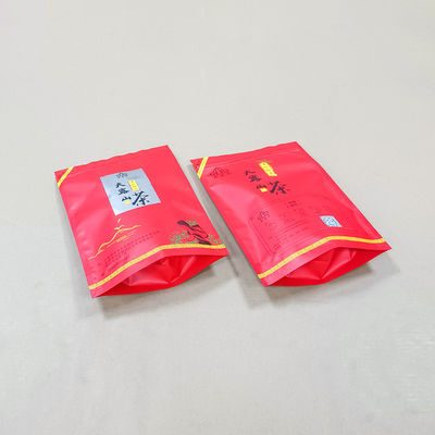 กระเป๋าสตางค์ซิปเปอร์สแตนอัพแบบอัลลูมิเนียมภายในที่ทนทานสําหรับการแก้ไขการบรรจุอาหาร