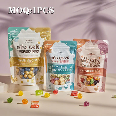 ถุงพลาสติกที่สามารถนําไปใช้ใหม่ เพื่อเปิดและปิดซองอาหารได้ง่าย