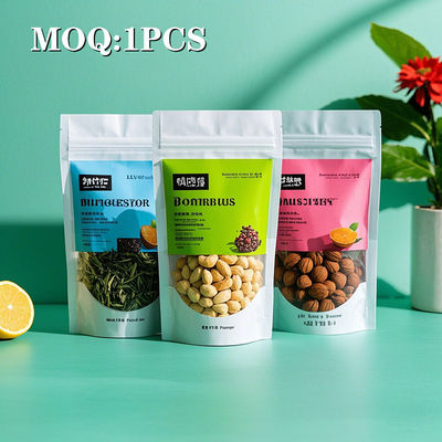 ขายปลีก ภัณฑ์บรรจุภัณฑ์ Ziplock ป้องกันกลิ่น 3.5 กรัม ถุงยืนขึ้น Custom พิมพ์ Mylar ถุง