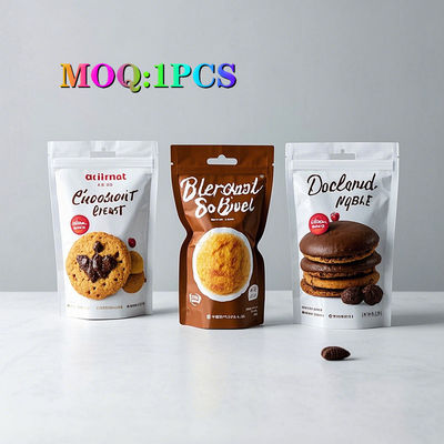 กระเป๋าพลาสติกพรีเมียมที่ปิดกลิ่น พร้อมซิป แพคเกจอาหารตามสั่ง สําหรับเบคลาวา บักกี้ โครเค็ต อาหารว่างกระเทียม