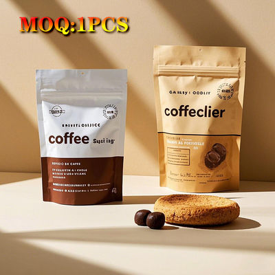 การพิมพ์ดิจิตอลตามสั่ง คอมพอสิตซิกไซเคิล สูงกระเป๋าสะพายเมล็ดพริกพริกบรรจุ Mylar กระเป๋าสะพายด้วย Zipper Window