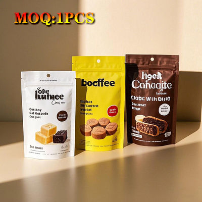 กล่องสัญลักษณ์ที่กําหนดเอง 1oz 28g / 7 กรัม / 4x5 นิ้ว 3.5 G ของกินของหวาน ขนมขนมปัง