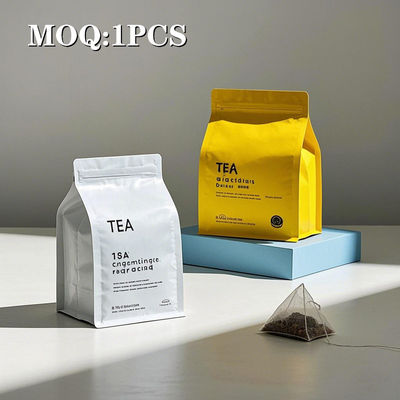 กระเป๋ากระดาษคราฟท์สีดําที่ไม่เป็นอันตรายต่อสิ่งแวดล้อม มีซิปปิดใหม่และหน้าต่างที่ชัดเจน สําหรับเก็บกาแฟ ชา และอาหารแห้ง