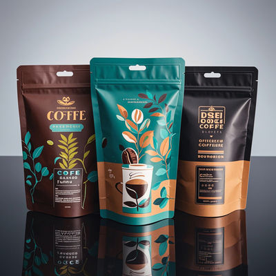 พิมพ์ตามสั่ง โฟลยที่ปิดใหม่ Ziplock กระเป๋า Mylar อาหารสัตว์เลี้ยง ยืนขึ้นกระเป๋าพลาสติกบรรจุสําหรับสุนัข