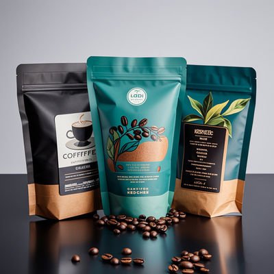 ถุงไมลาร์แบบกำหนดเองพร้อมโลโก้ - ถุงซิปล็อคฟอยล์อลูมิเนียมกันกลิ่นสำหรับบรรจุภัณฑ์อาหารและกาแฟ