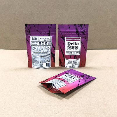 ASTM D3475 กระเป๋าป้องกันเด็กที่ได้รับการรับรอง สําหรับการเก็บกัญชาและยา