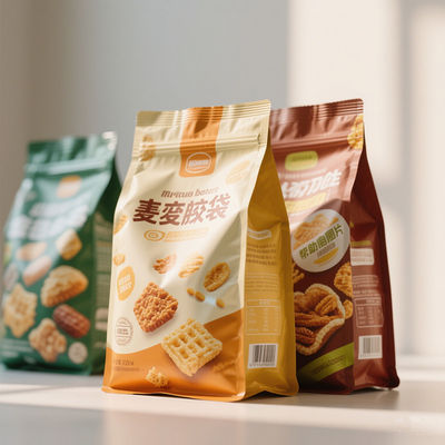 ตัวเลือกการพิมพ์ความละเอียดสูง กระเป๋าบรรจุอาหารสําหรับการเผยแพร่แบรนด์พรีเมี่ยม