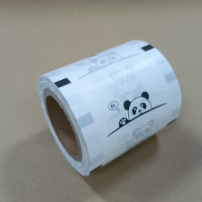 ขายร้อน สะอาดต่อสิ่งแวดล้อม กระดาษฟิล์มปรับปรุงขนาดที่ปลอดภัยสําหรับอาหาร สําหรับการบรรจุกาแฟ / ชา / อาหารว่าง