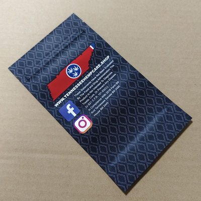 กระเป๋าบุหรี่กันบุหรี่ที่ติดตั้ง RFID ป้องกันเด็ก Custom Jungle Boys Print & Anti-Pry Zipper Track