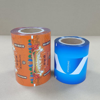 ผนังผสมม้วนบรรจุอาหารที่มีอุปสรรคสูง สําหรับเครื่องบรรจุอัตโนมัติ